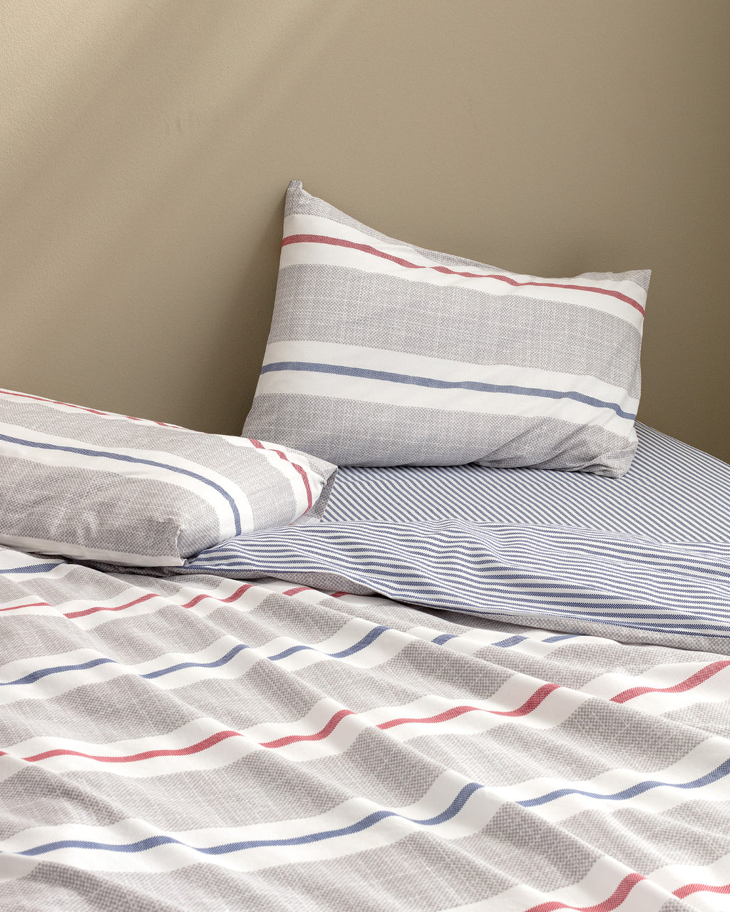 Burcet King Size Duvet Cover Set - Ranforce Patterned - Madame Coco JO