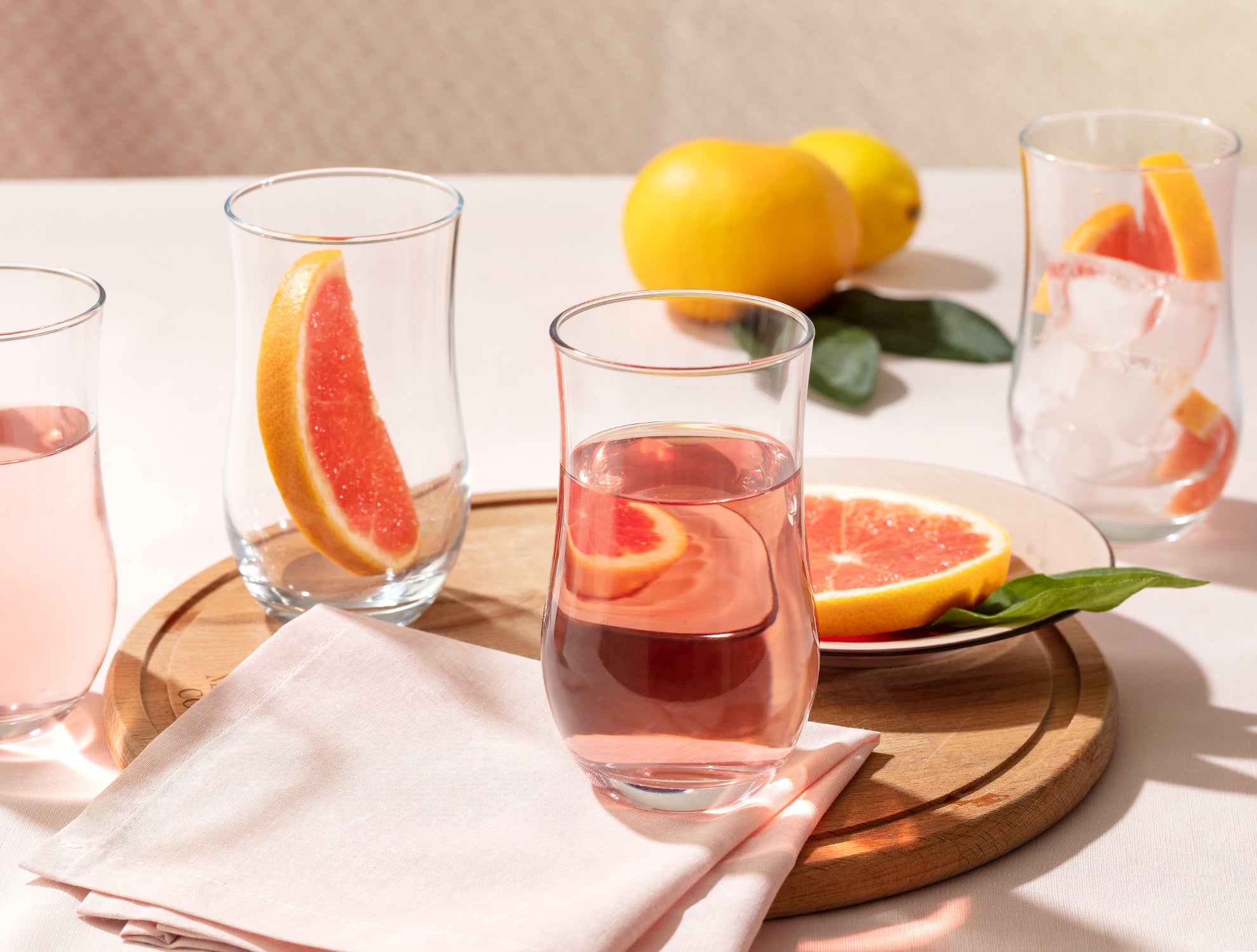 Coralie 4-piece Beverage Glass Set - Madame Coco JO