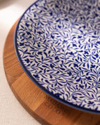 Rêve Bleu La Graine  Service Plate 25 Cm - Madame Coco JO