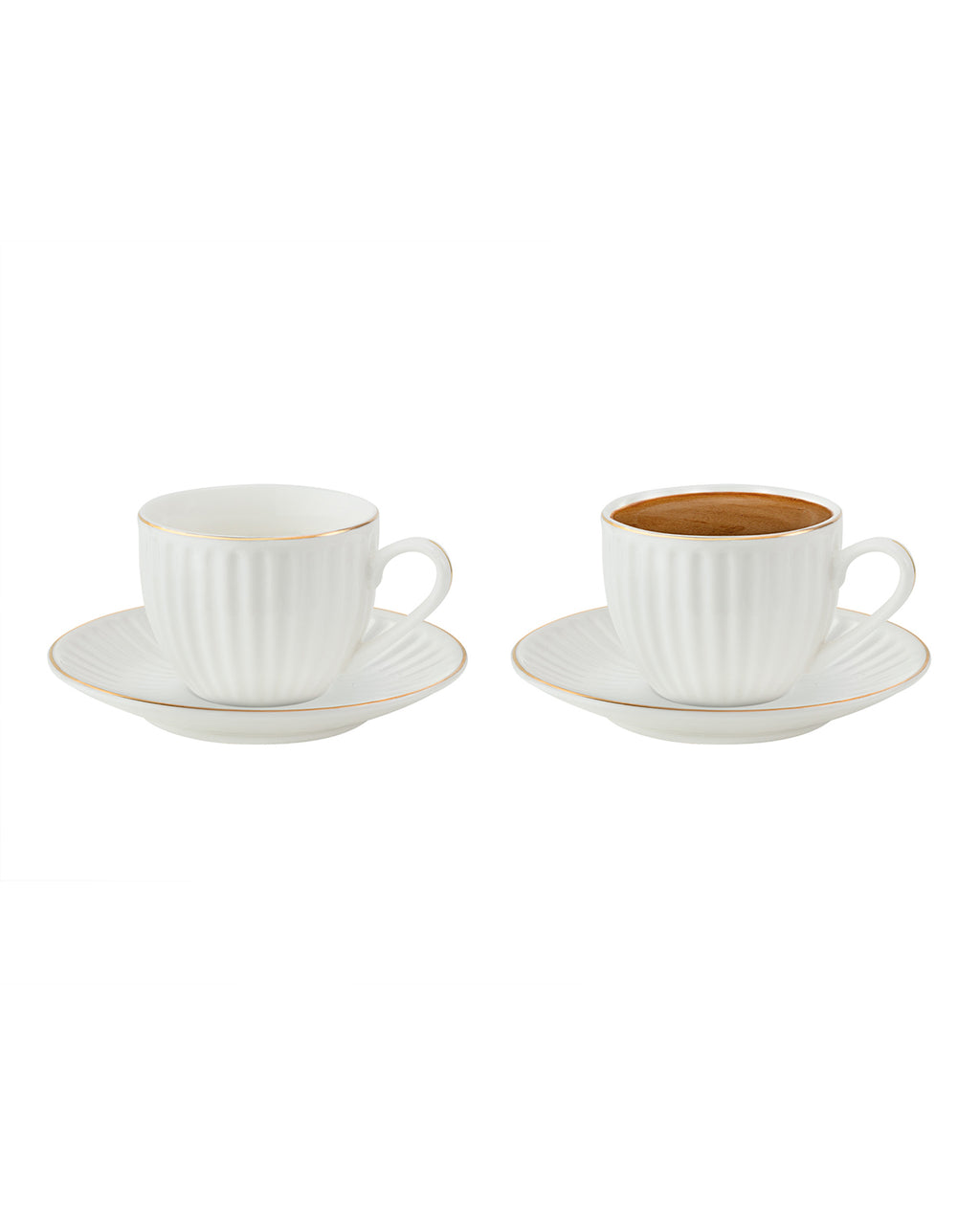 Blanc 4-piece Coffee Cup Set - Madame Coco JO