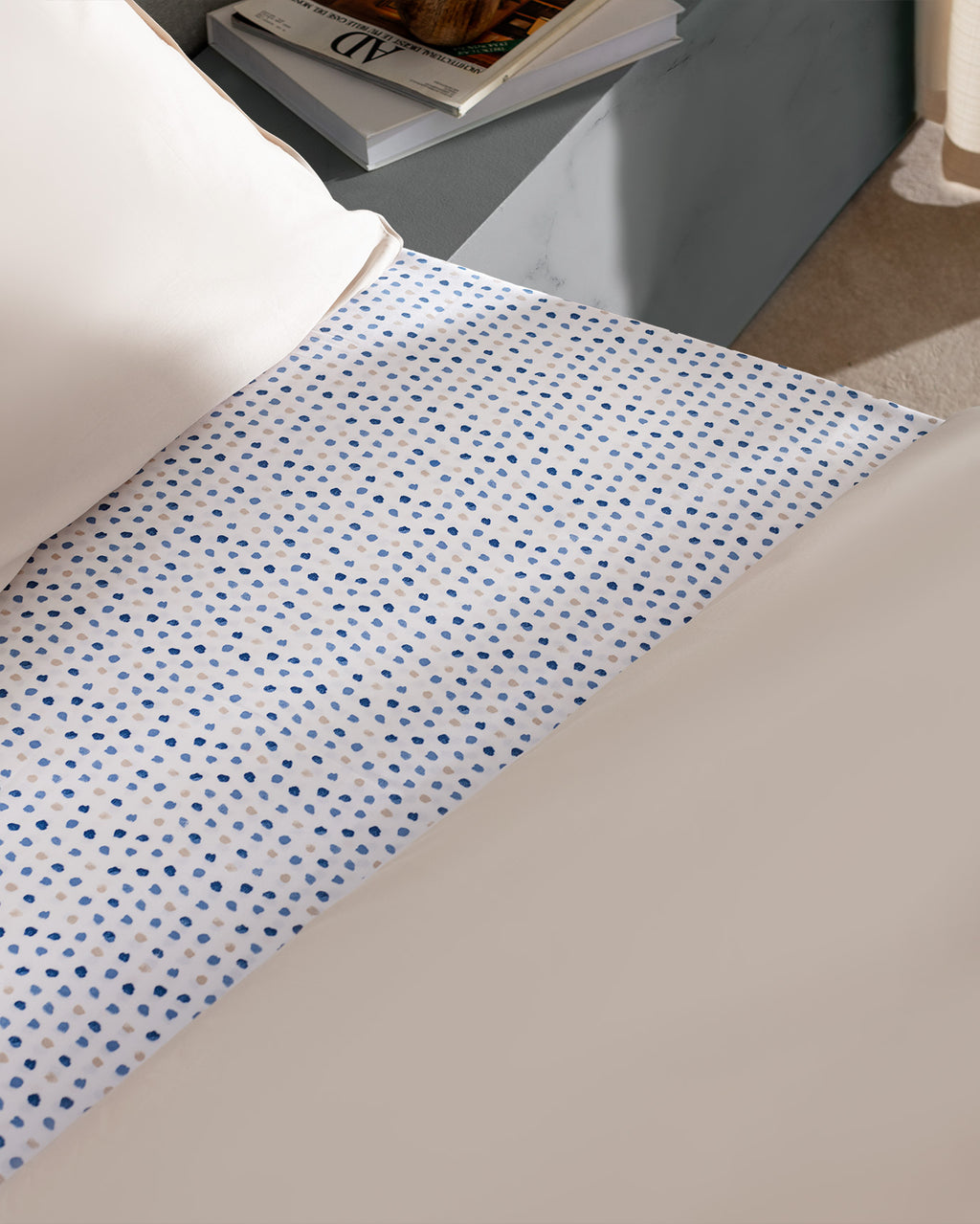 Bern King Size Printed Satin Duvet Cover Set - Madame Coco JO