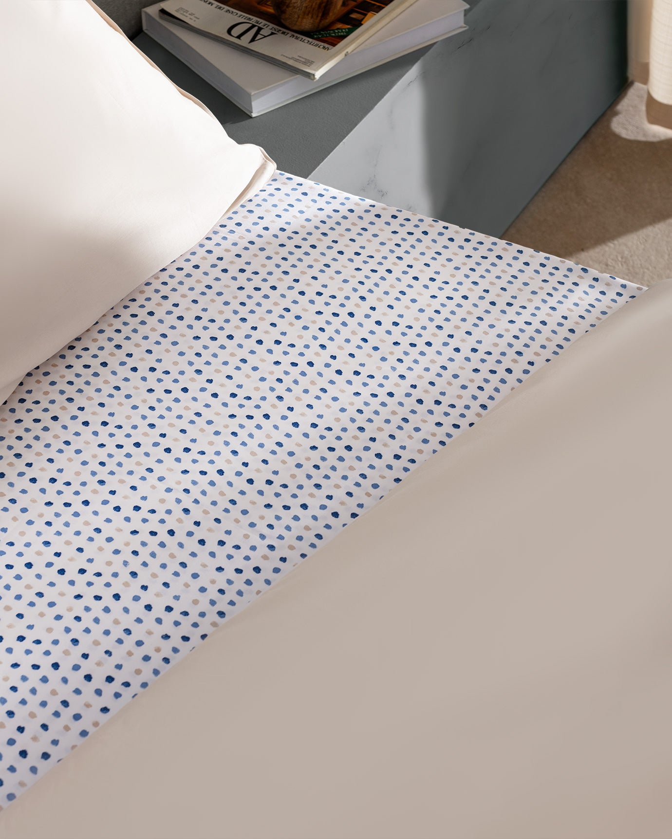 Bern King Size Printed Satin Duvet Cover Set - Madame Coco JO