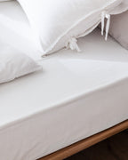 Tracey Family Size Linen Look Washed Duvet Cover Set - Madame Coco JO