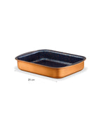 Chef Granite Look Baking Tray 25 Cm - Madame Coco JO