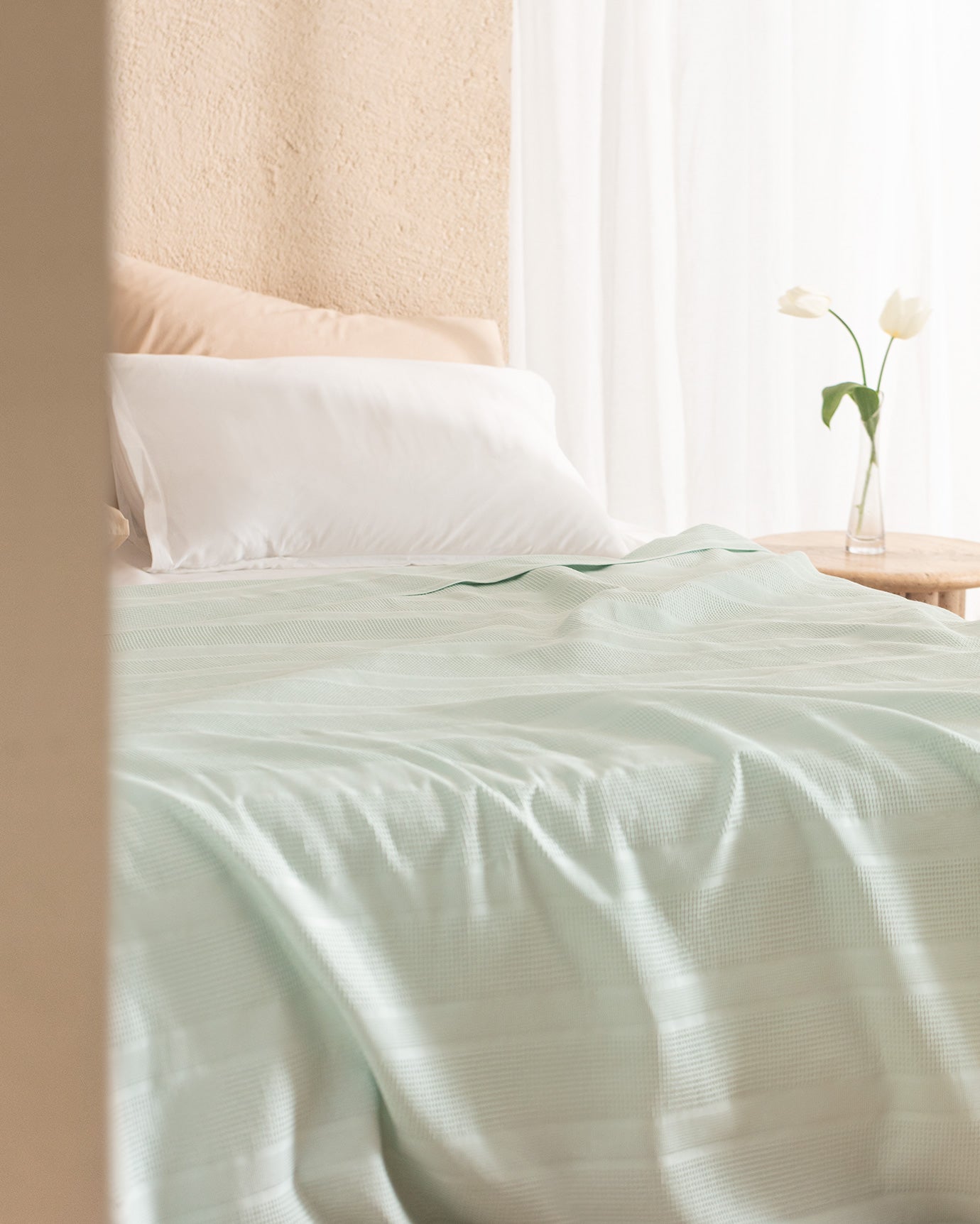 Mathilda Ecocell Plain Double Size Pique - Madame Coco JO