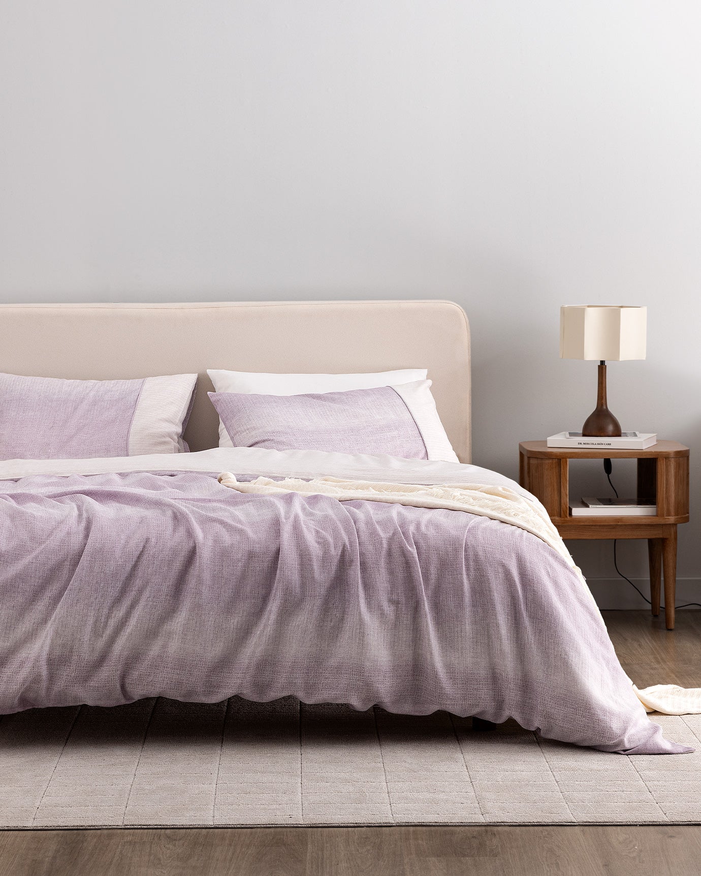 Adelya King Size  Duvet Cover Set - Coco Crep Patterned - Madame Coco JO