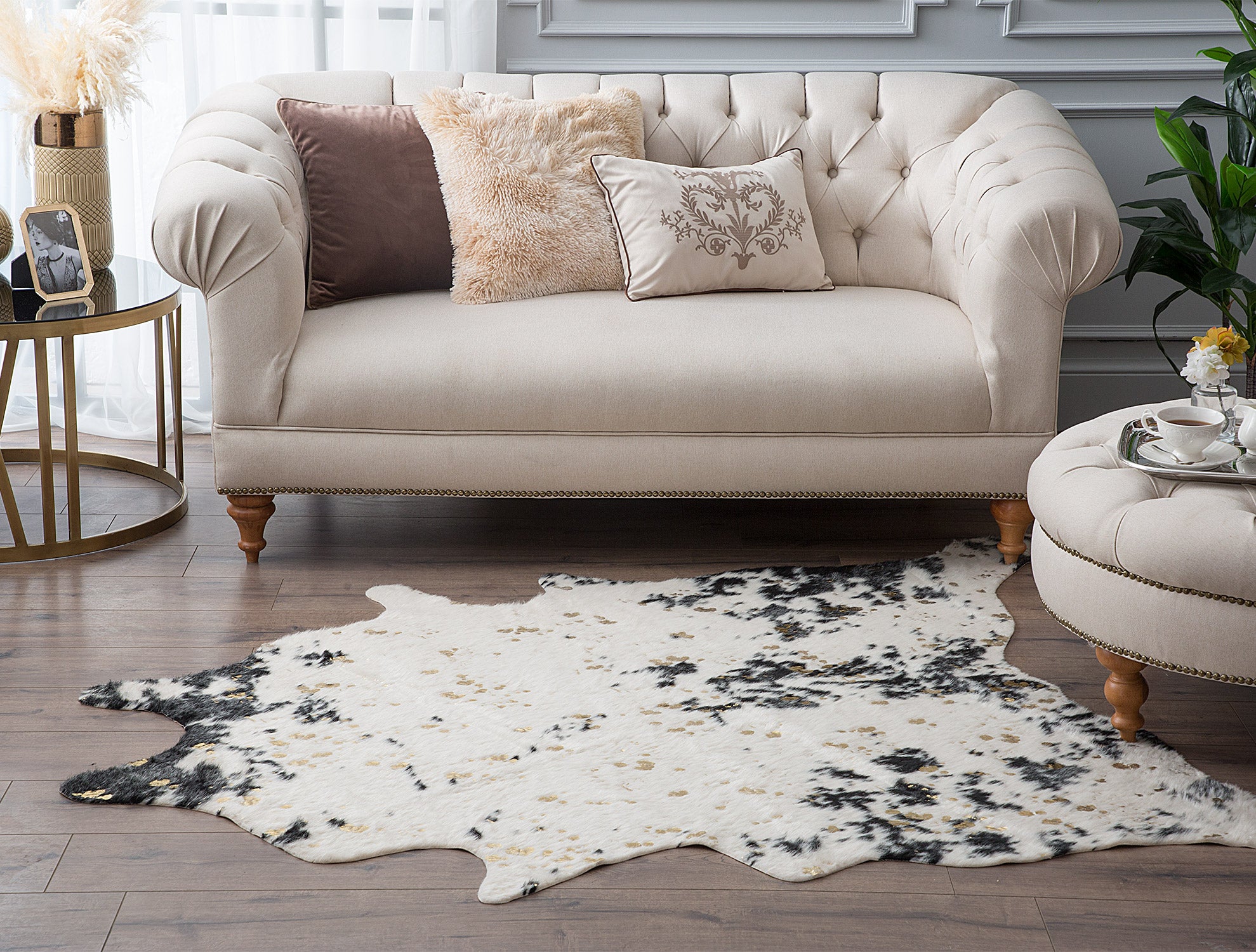 Aleon Fur Rug - Madame Coco JO