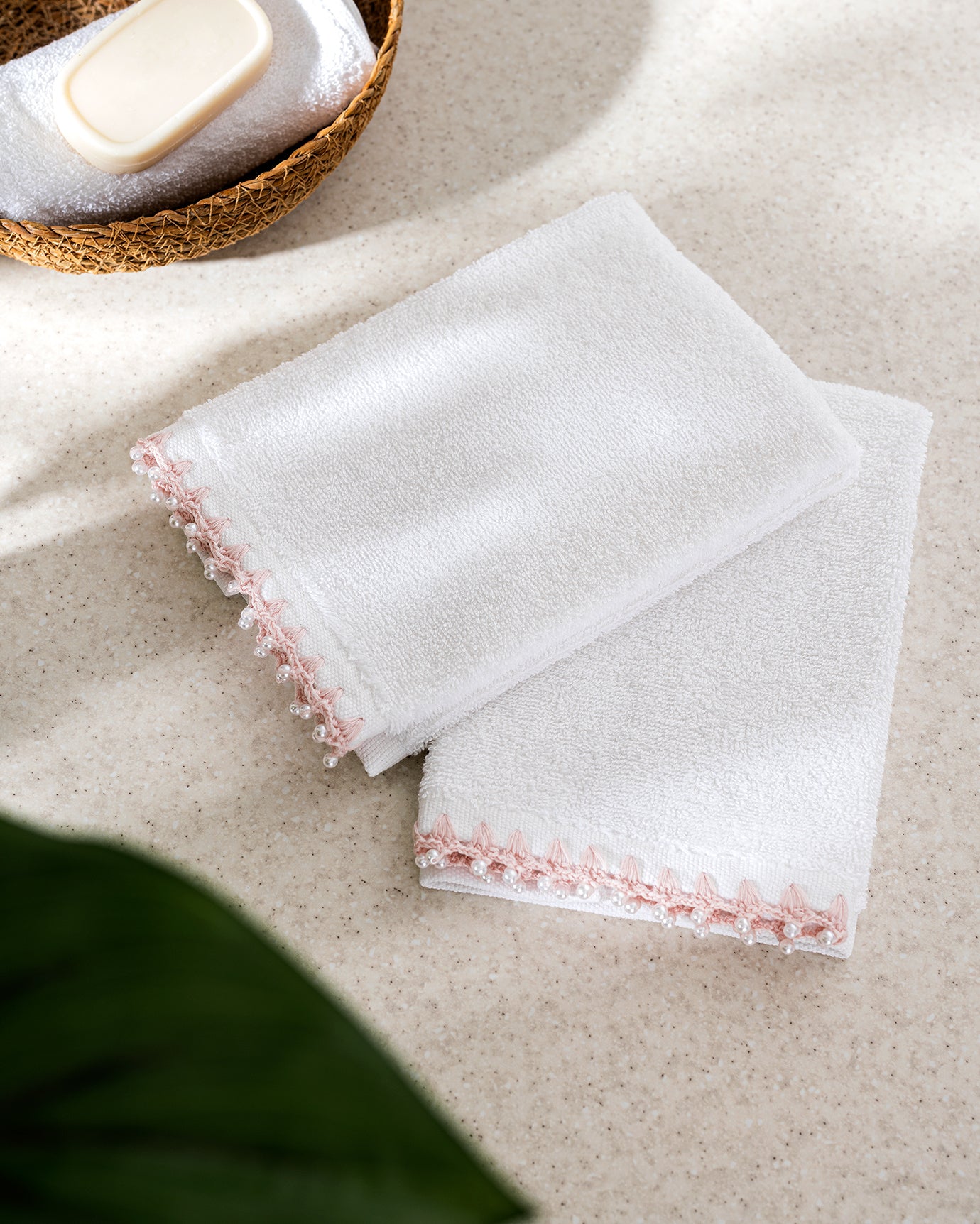 Marla 2 Pack Hand Towel - Madame Coco JO