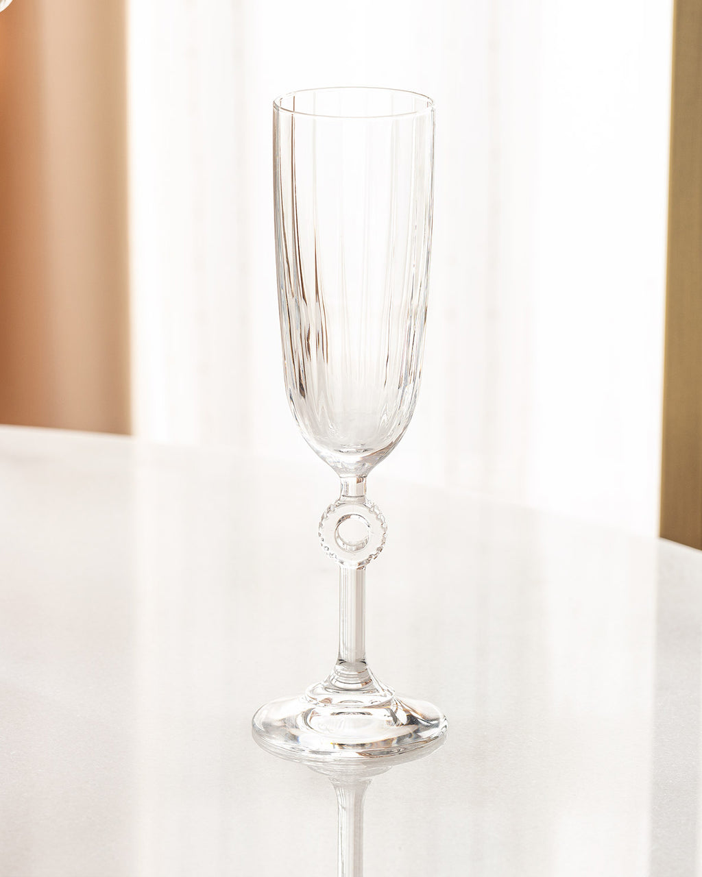 Lavinia 4-piece Champagne Glass Set - Madame Coco JO