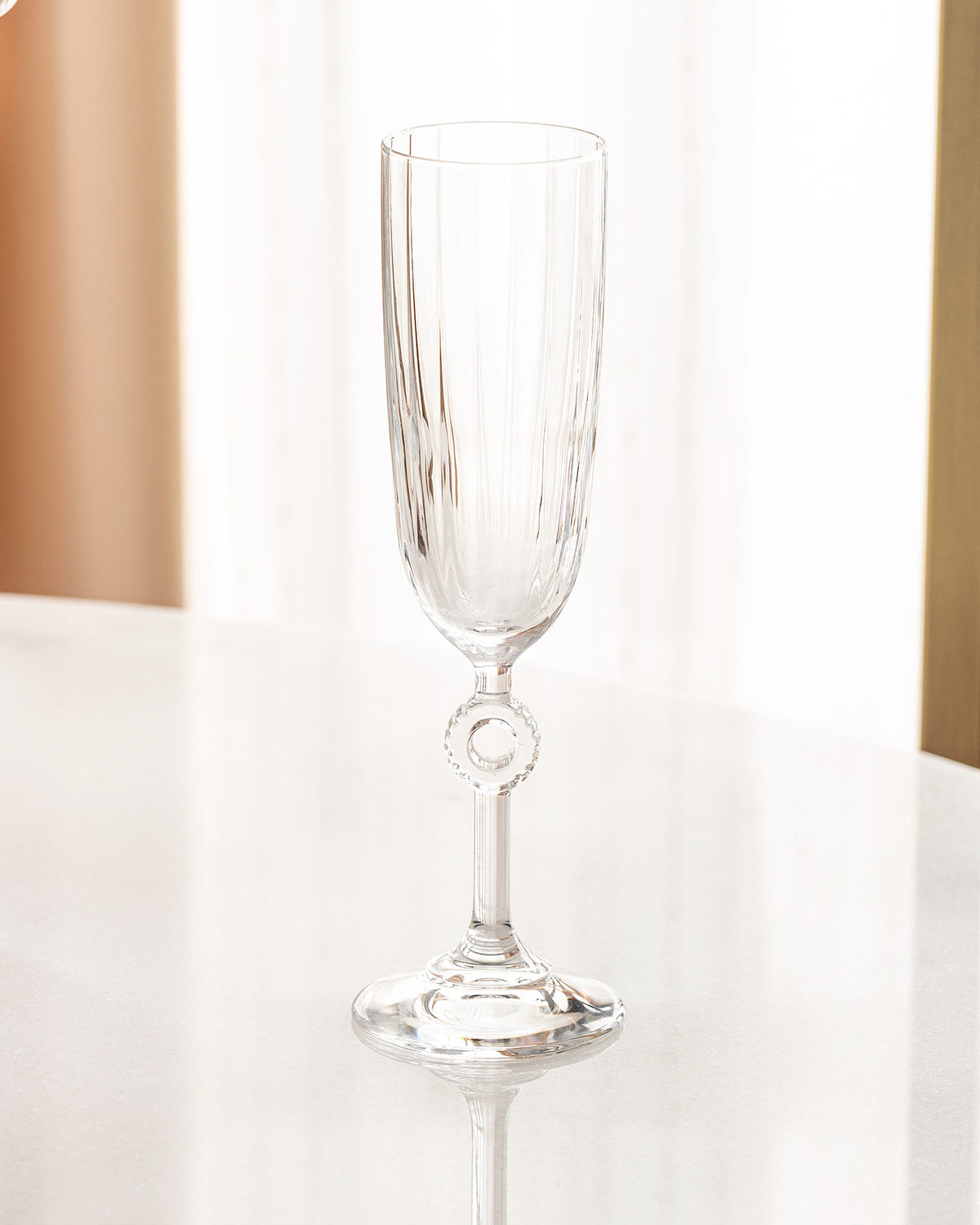 Lavinia 4-piece Champagne Glass Set - Madame Coco JO