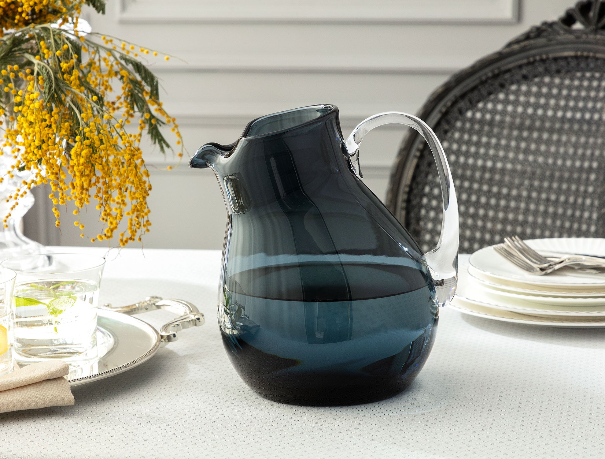 Emeline Handmade Glass Pitcher - Madame Coco JO