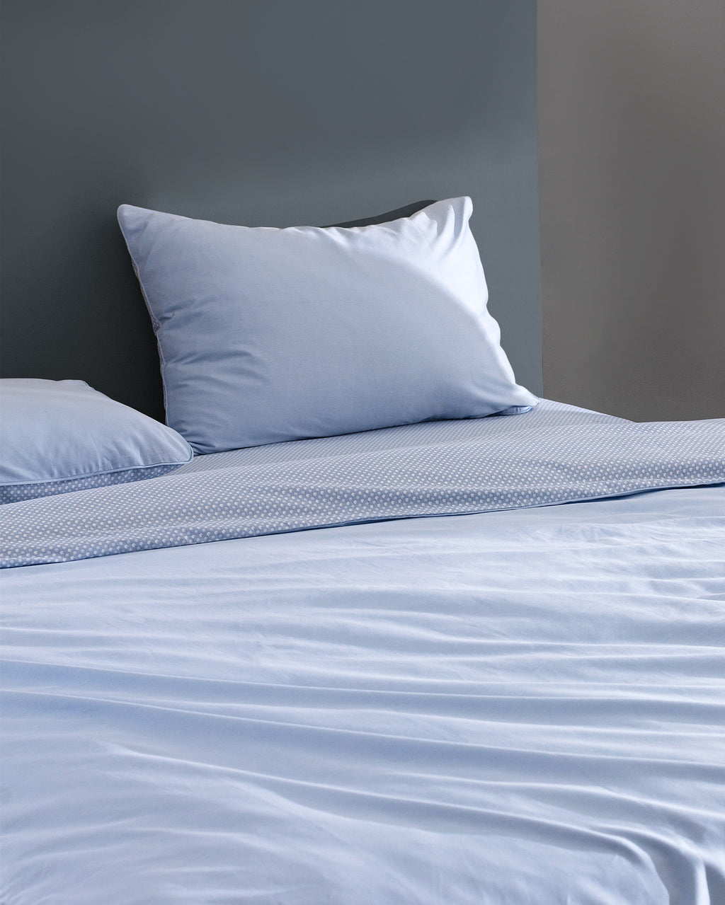 Clodia King Size Printed Satin Duvet Cover Set - Madame Coco JO