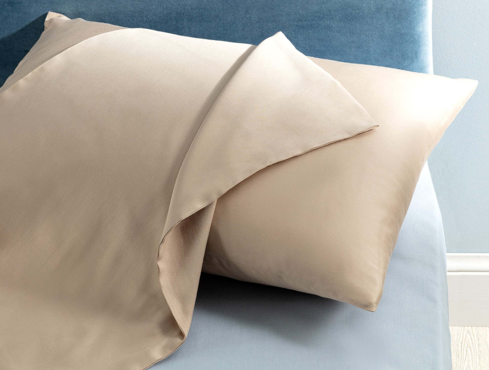 Ciel Satin Plain Pillowcase - Madame Coco JO