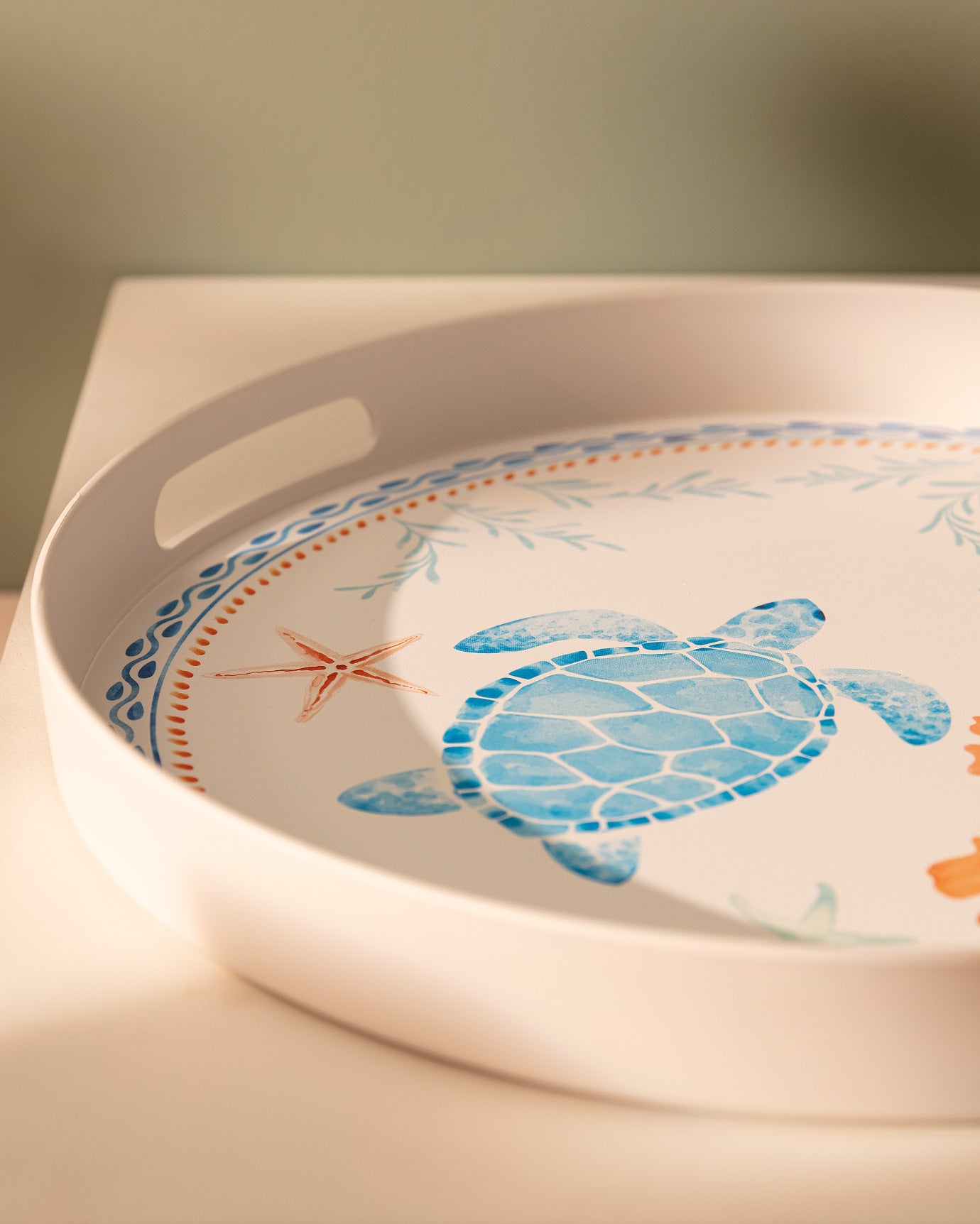Turtle Round Tray - Madame Coco JO