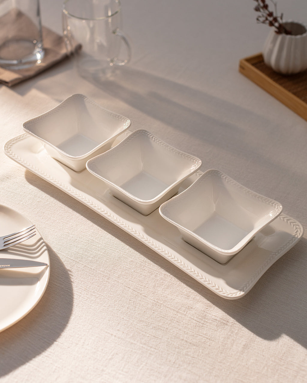 New Petit Concept 4 Pcs Part Platter - Madame Coco JO