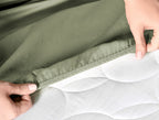 Ciel Satin Fitted Sheet - Madame Coco JO