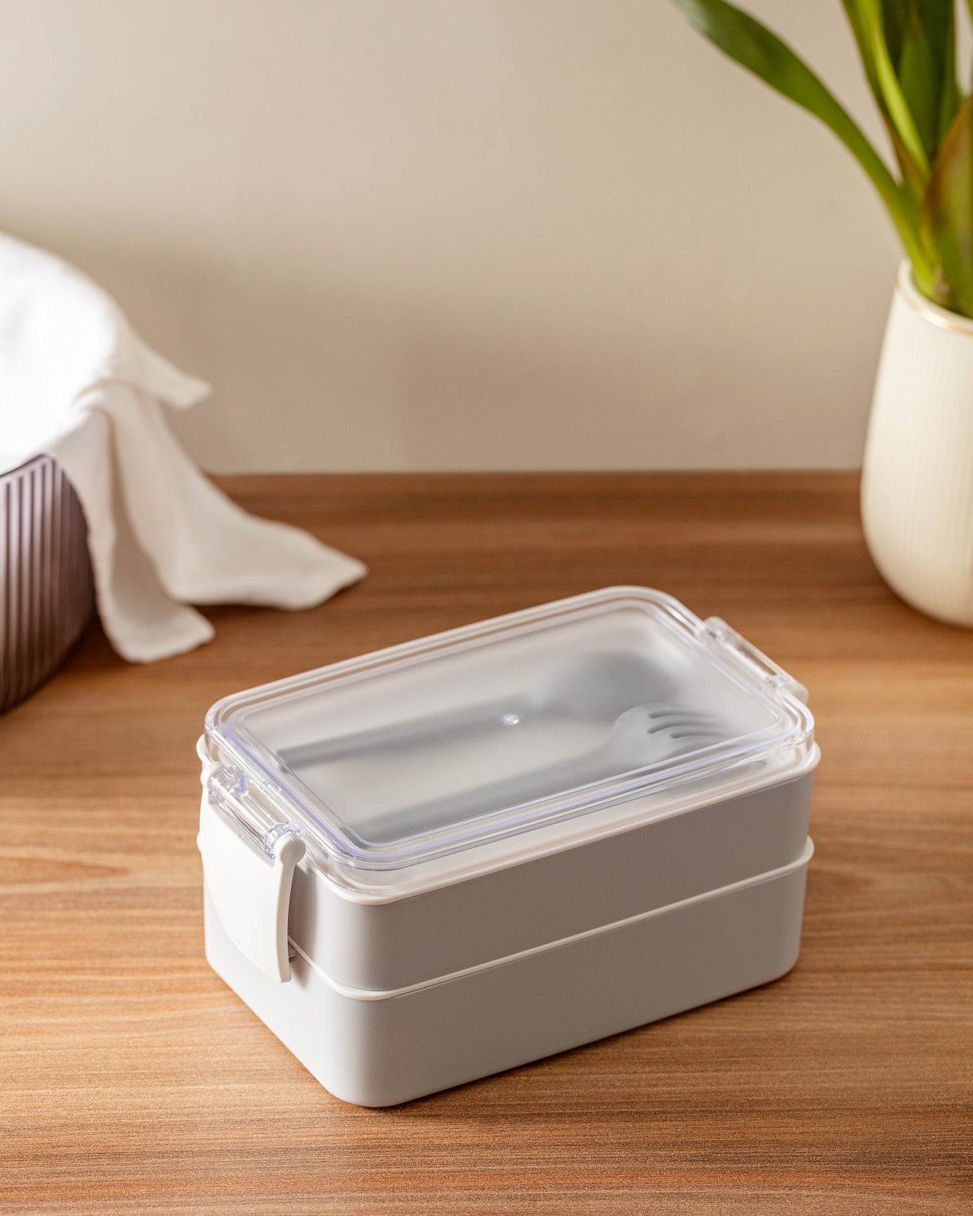 Bonnie Lunch Box With Spoon - Madame Coco JO