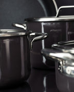 Titanium Enamelled Cookware Set - Madame Coco JO