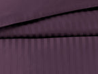 Elicia Super King Striped Satin Duvet Cover Set - Madame Coco JO