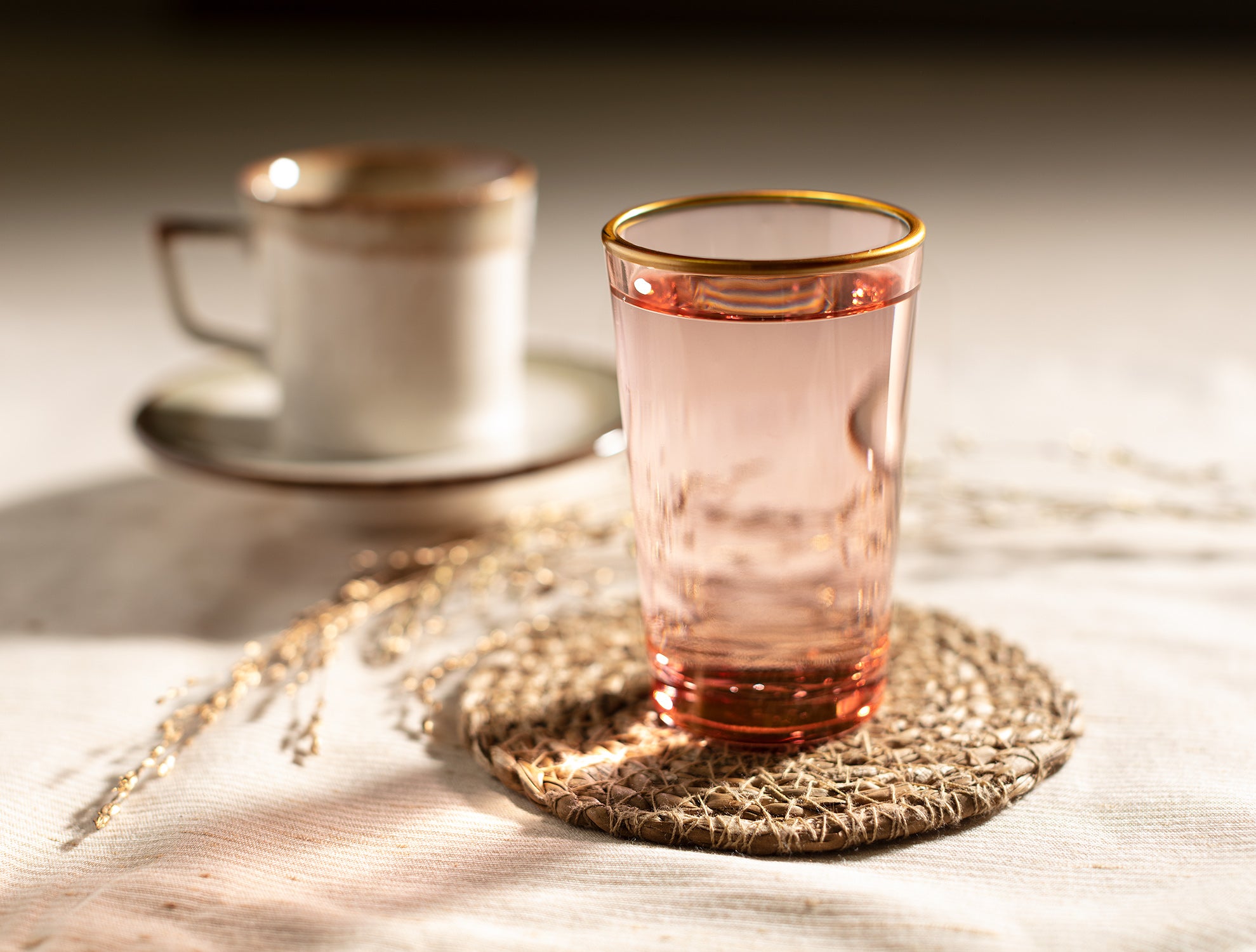 Chapelle 4-piece Coffee Side Glasses Set - Madame Coco JO