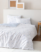 Dace King Size Fitted  Duvet Cover Set - Ranforce Patterned - Madame Coco JO