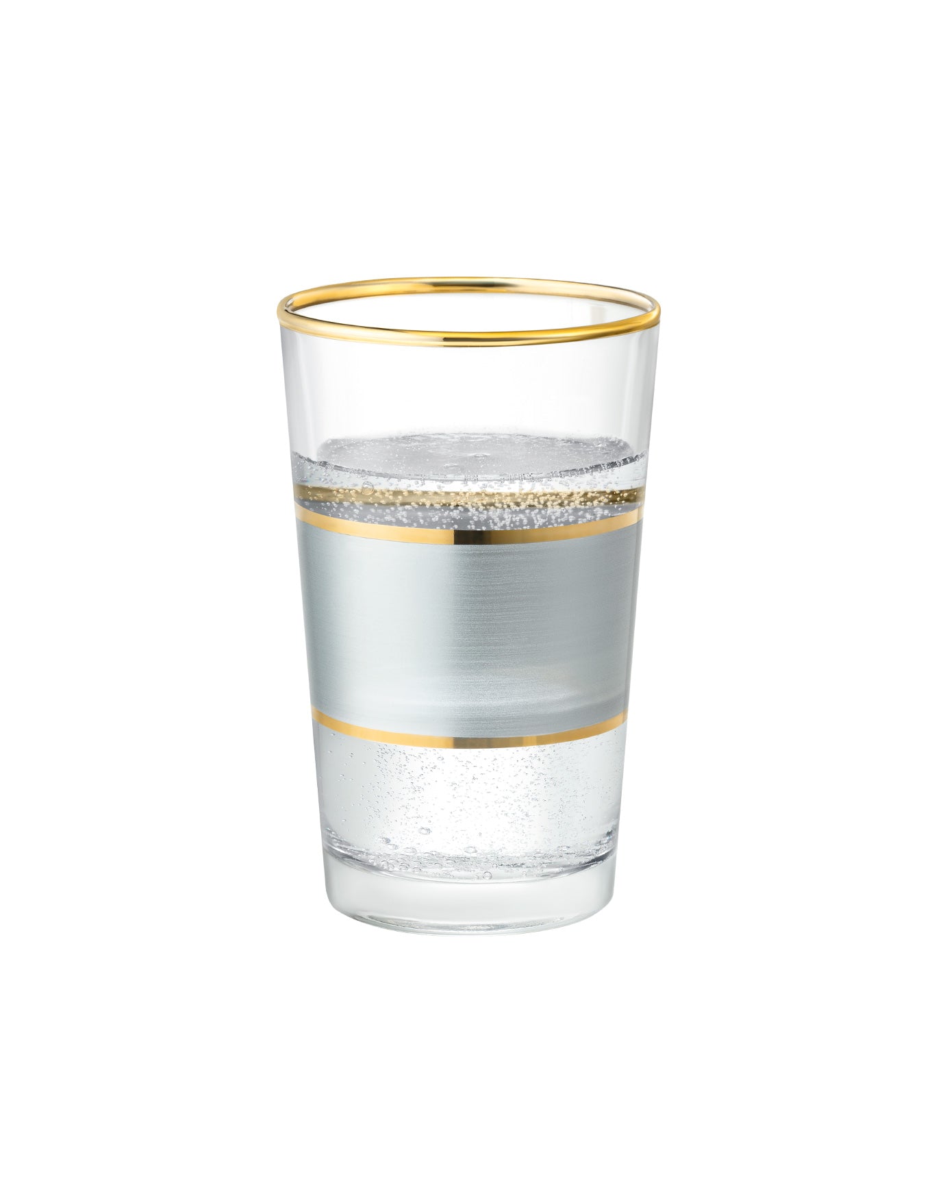 Chapelle - Heike Platinium 4-piece Coffee Side Glasses Set - 100ml - Madame Coco JO