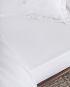 Lilas King Size Duvet Cover Set - Embroidered - Satin - Madame Coco JO