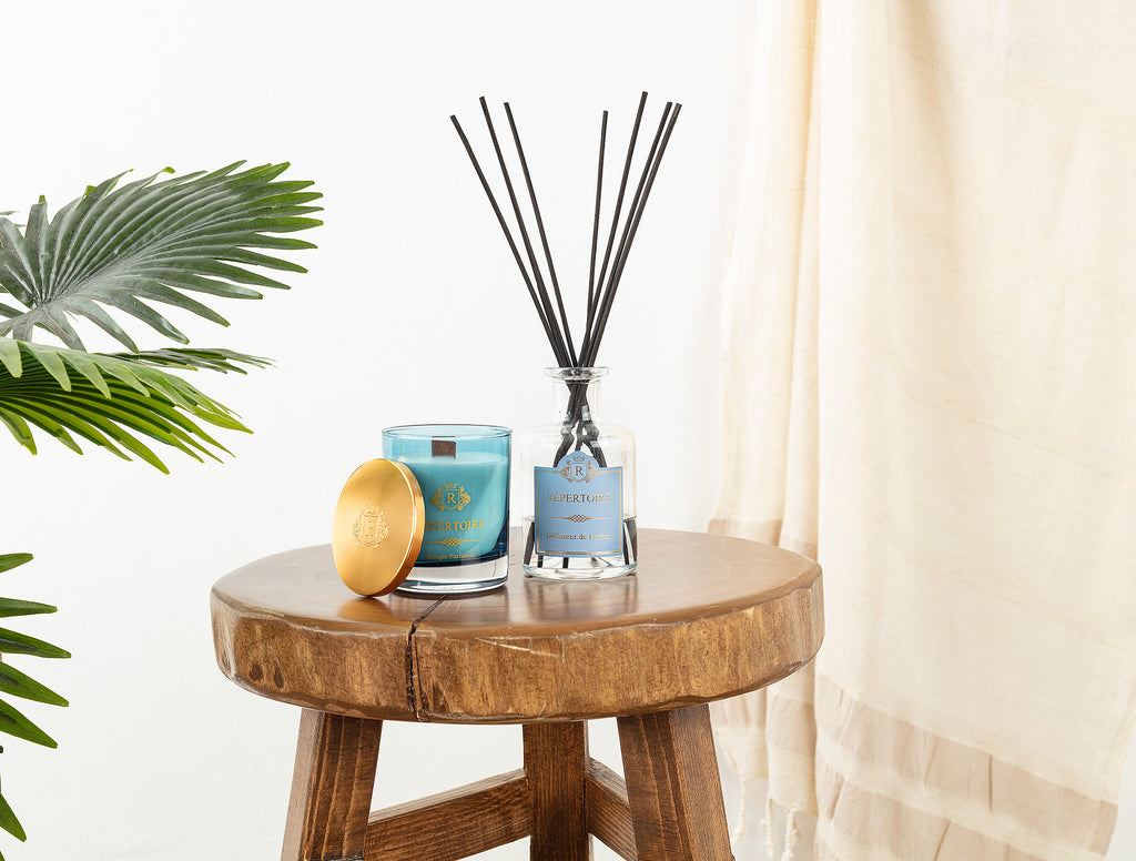 Répertoire Scented Wooden Wick Glass Candle - Madame Coco JO