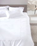 Lilas King Size Duvet Cover Set - Embroidered - Satin - Madame Coco JO