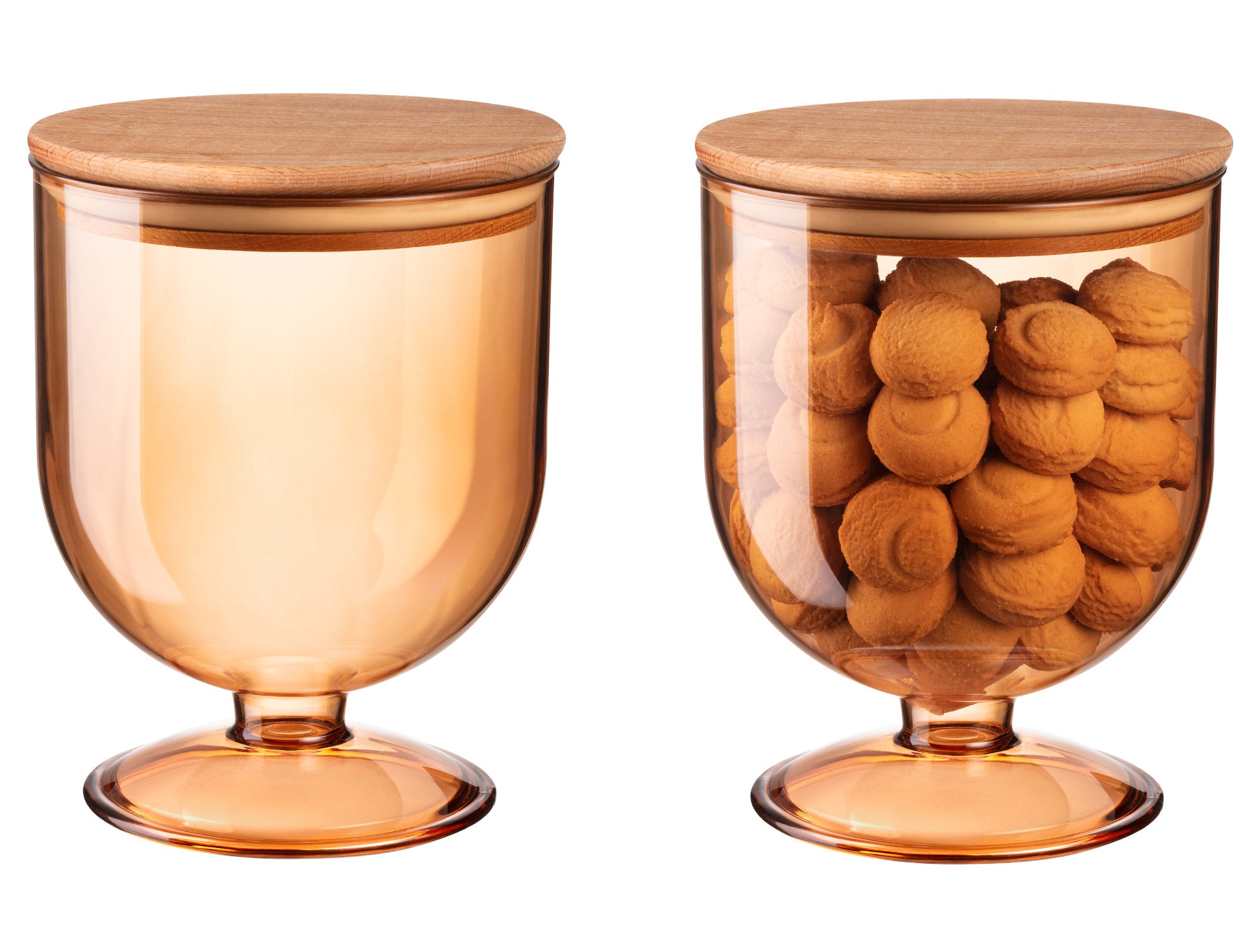 Storage Box With Wooden Lid 1600ml - Madame Coco JO