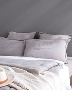 Cassis Cotton Comforter Set - Madame Coco JO