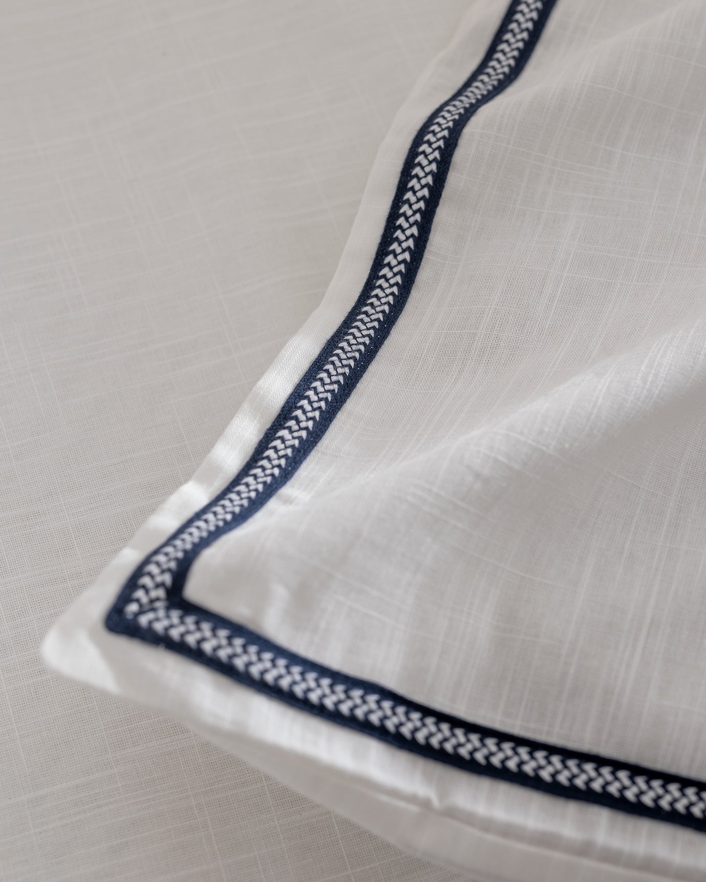 Tina King Size Linen Look Washed Duvet Cover Set - Madame Coco JO