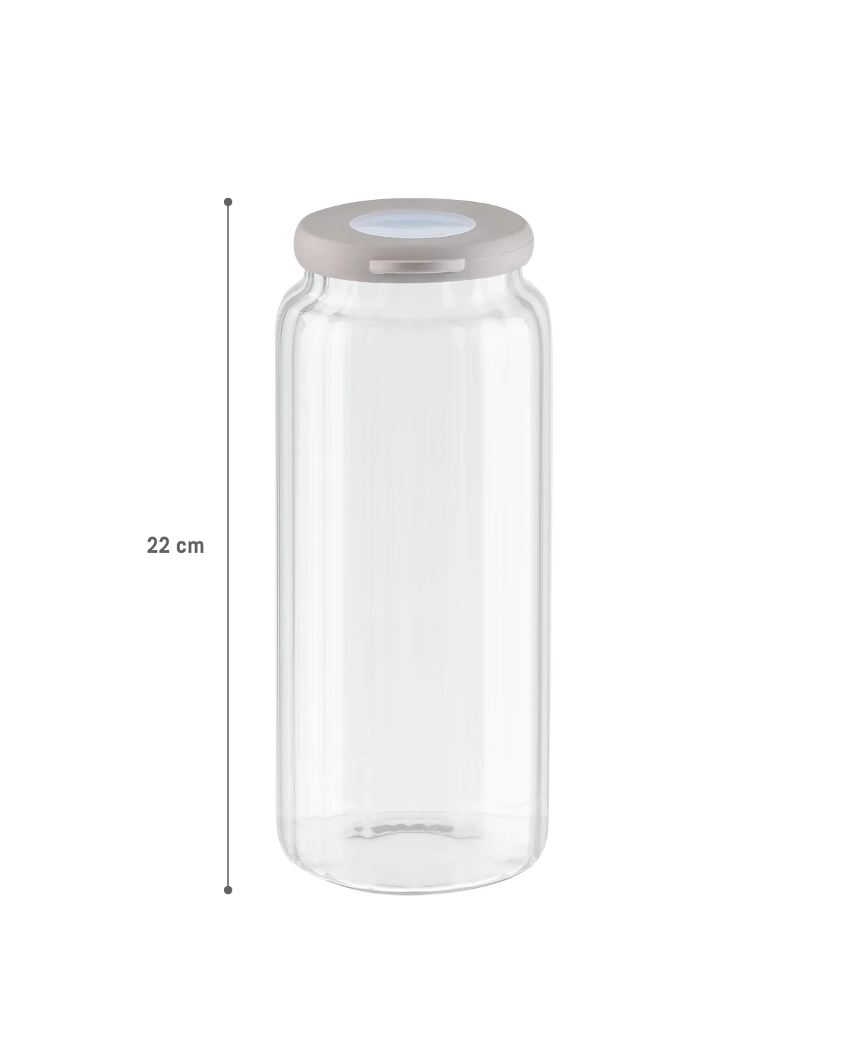 Voyana Optical Borosilicate Glass Jar 22cm - Madame Coco JO