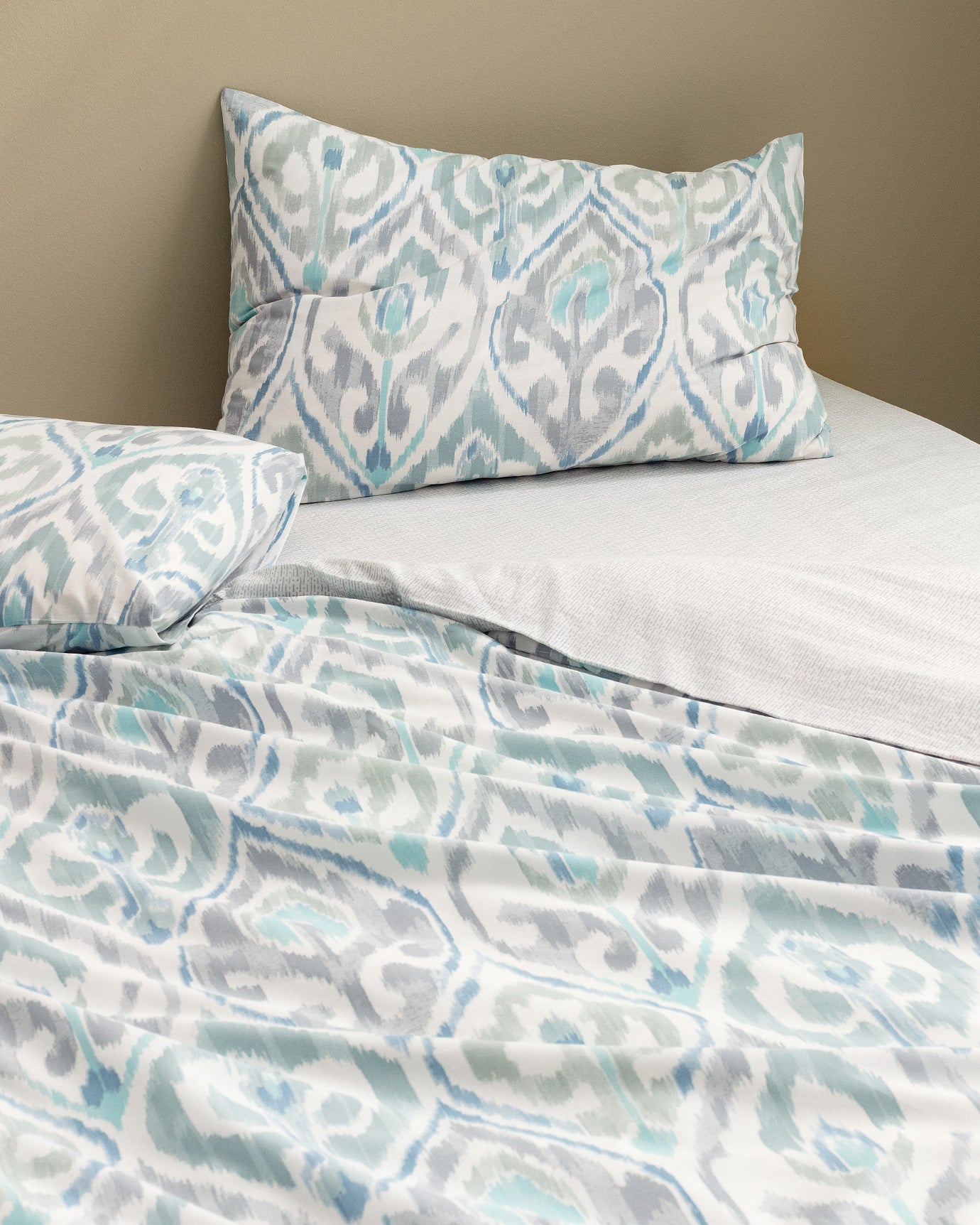 Norris King Size Fitted  Duvet Cover Set - Ranforce Patterned - Madame Coco JO