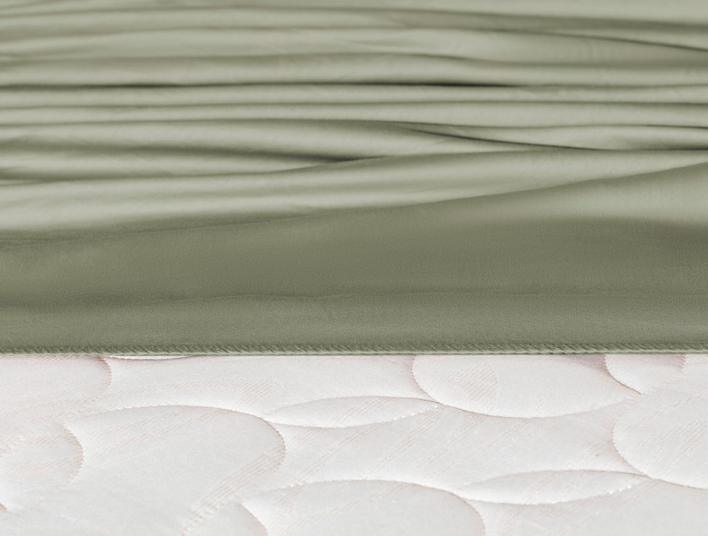 Ciel Satin Fitted Sheet - Madame Coco JO