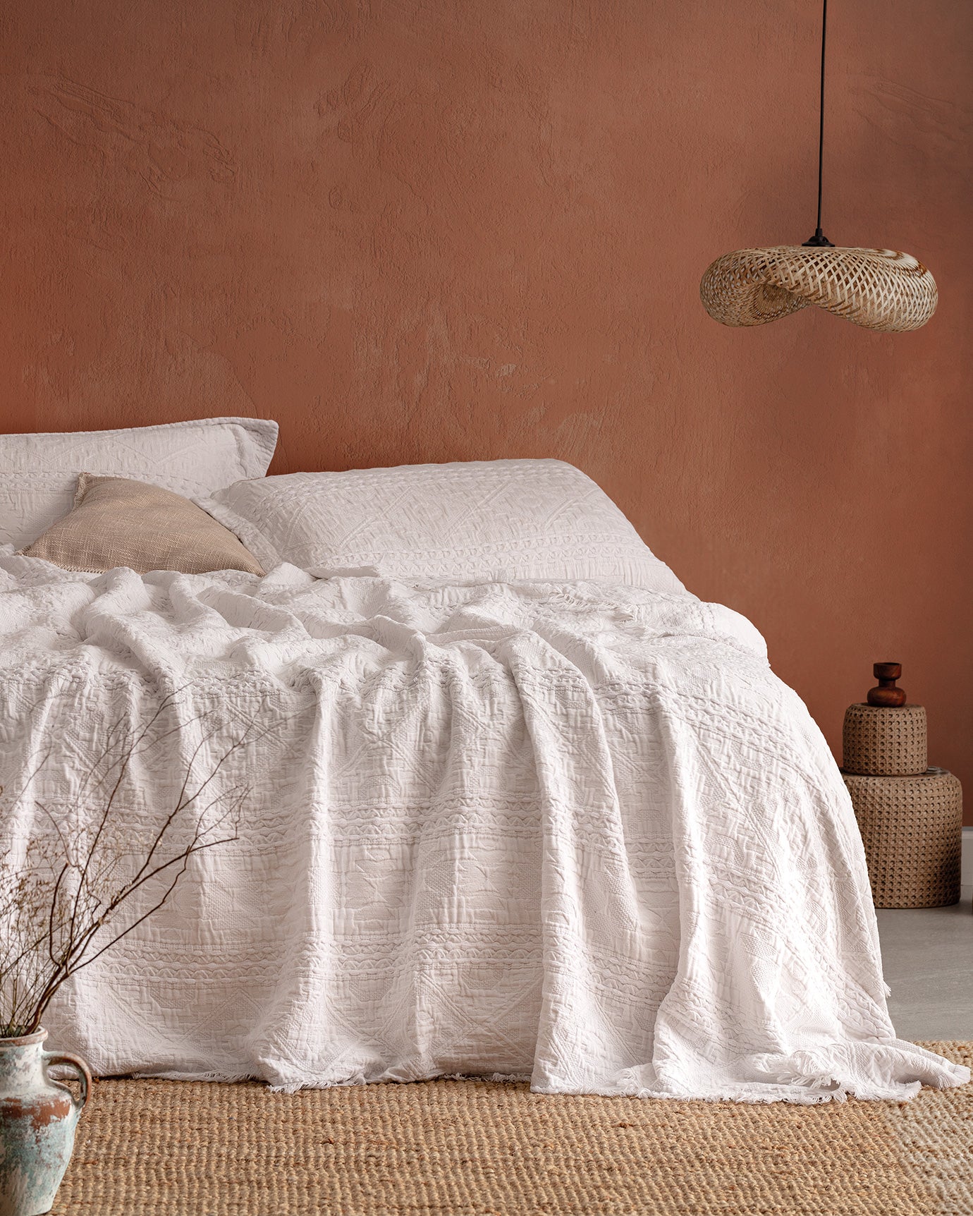 Ethnique Double Size Bedspread - Madame Coco JO
