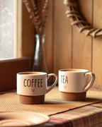 Naturel  2 Pcs Mug Set - Madame Coco JO