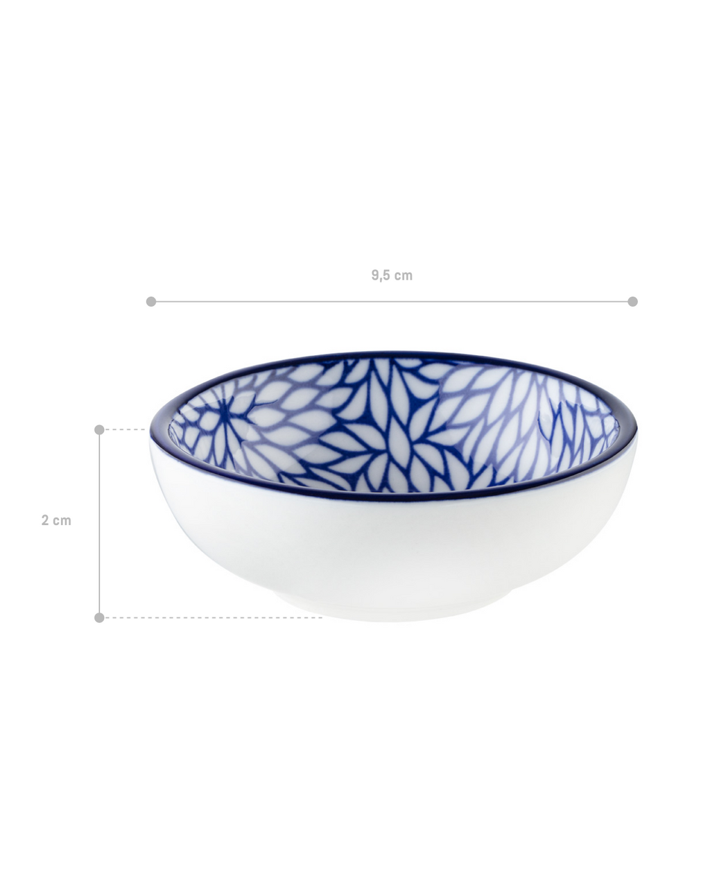 Rêve Bleu Drancy Fleur Mini Dish - Madame Coco JO