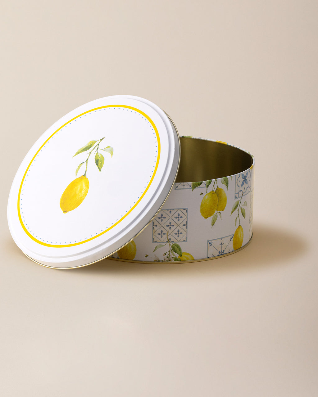 Monde Round Metal Box Big - Madame Coco JO
