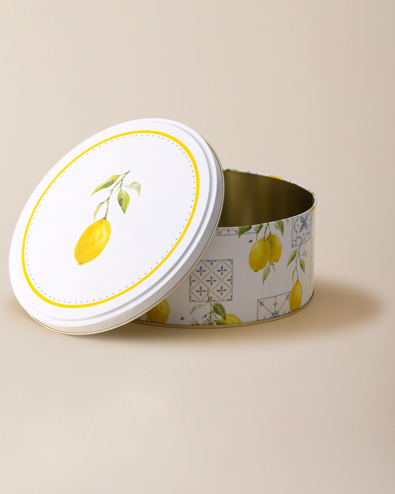 Monde Round Metal Box Big - Madame Coco JO