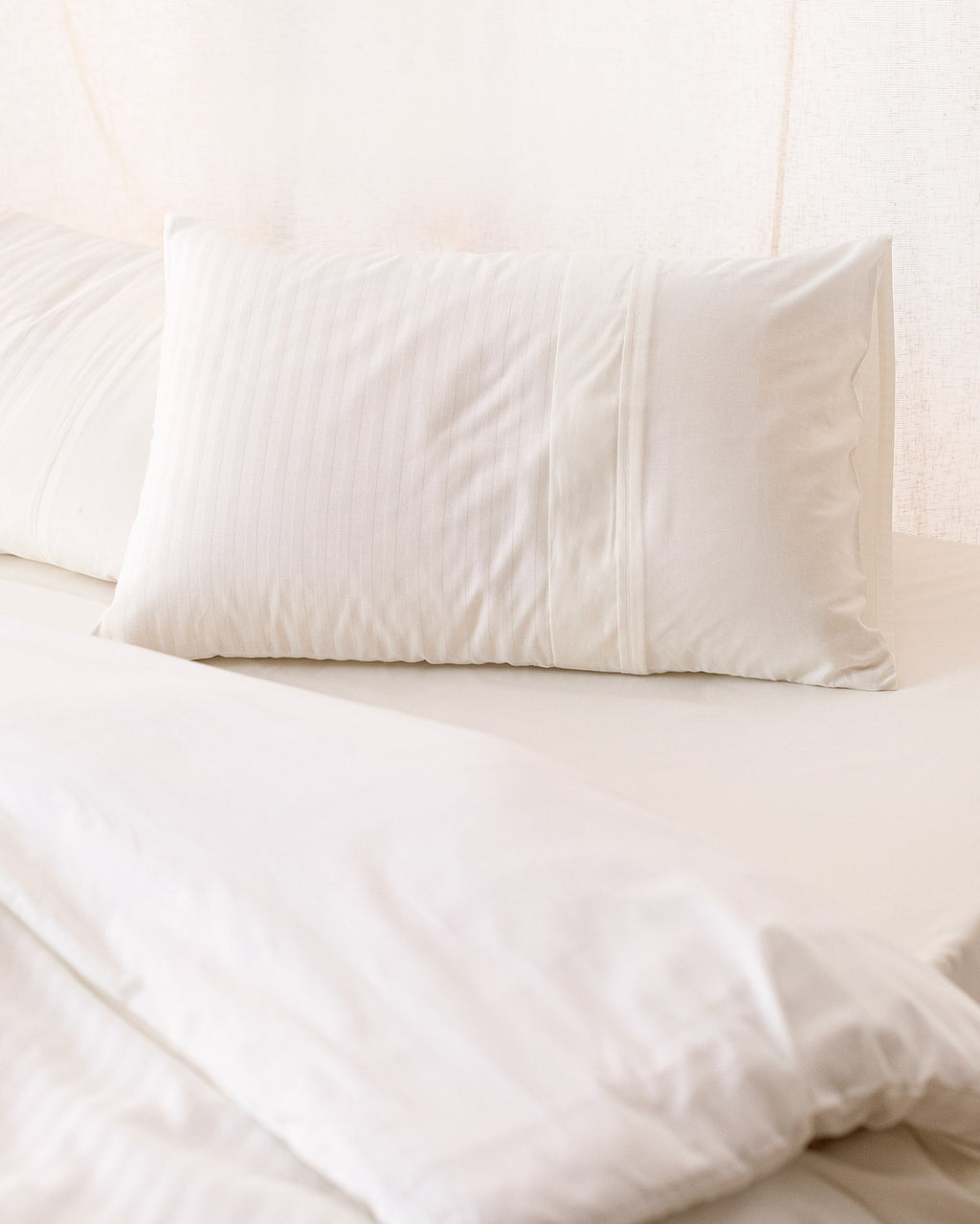 Adrien  Ribbed Duvet Cover Set - Madame Coco JO