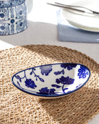 Rêve Bleu Angers Oval Plate - Madame Coco JO