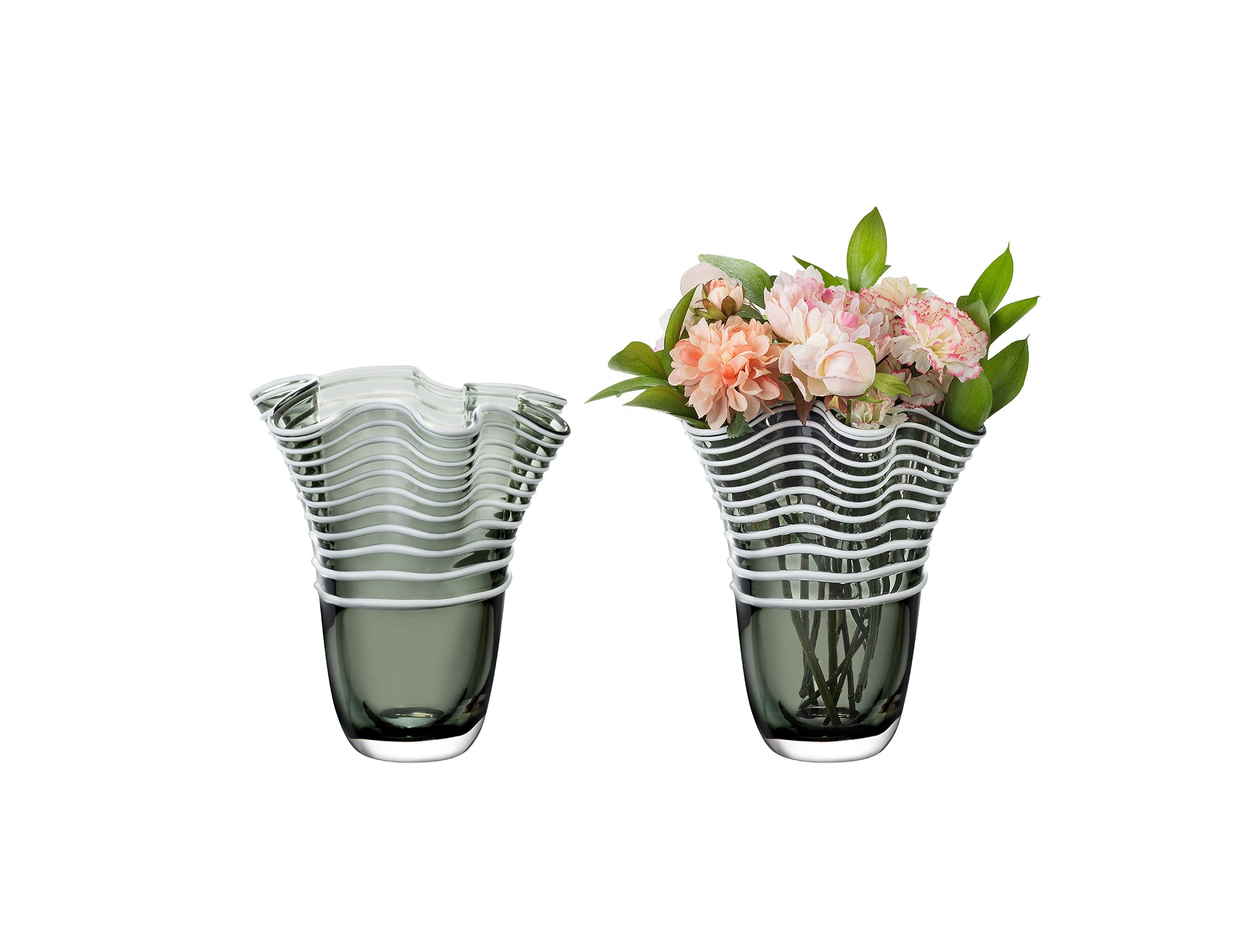 Honfleur Handmade Glass Vase - Medium Size - Madame Coco JO