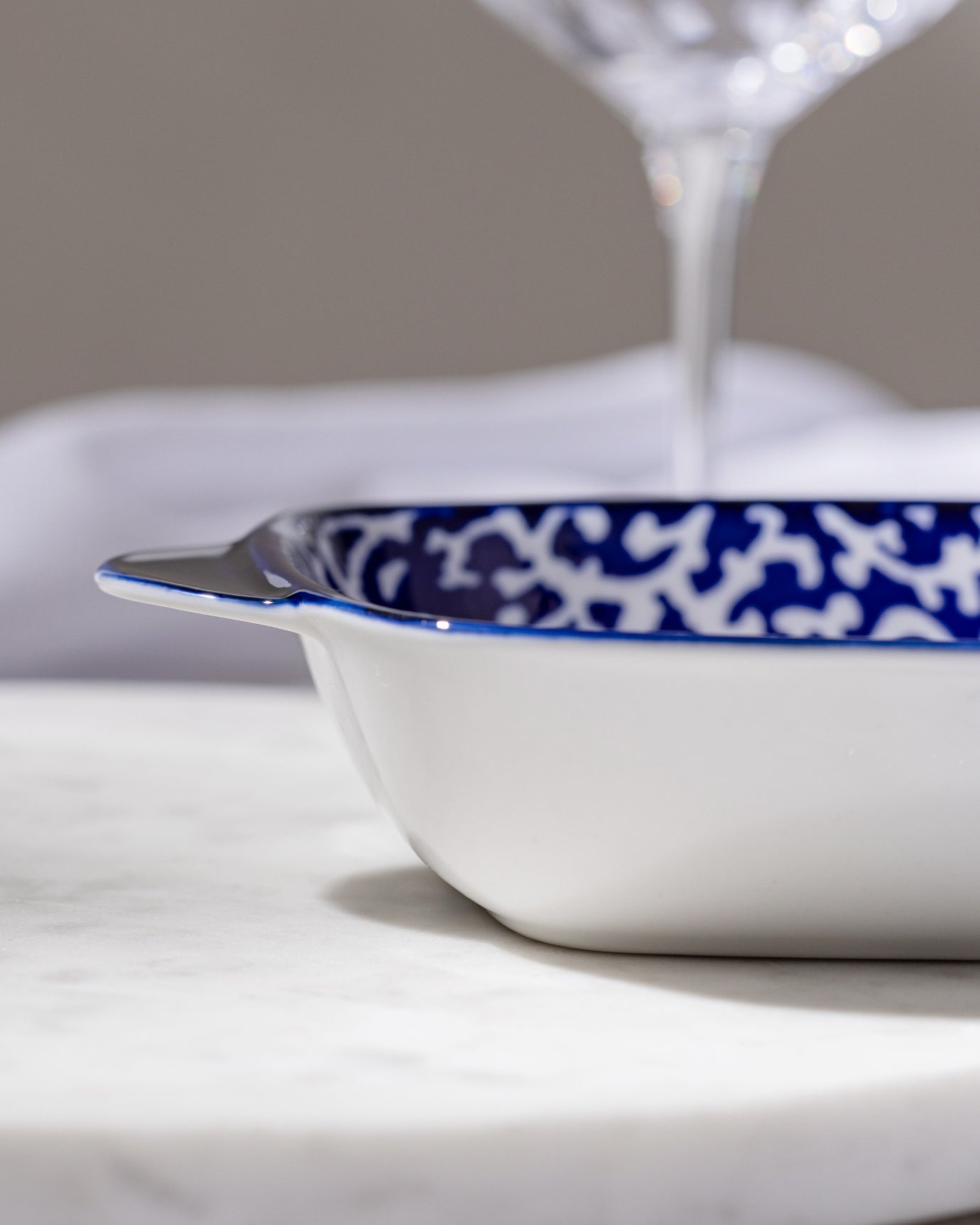 Reve Bleu Reneta Square Plate - Madame Coco JO