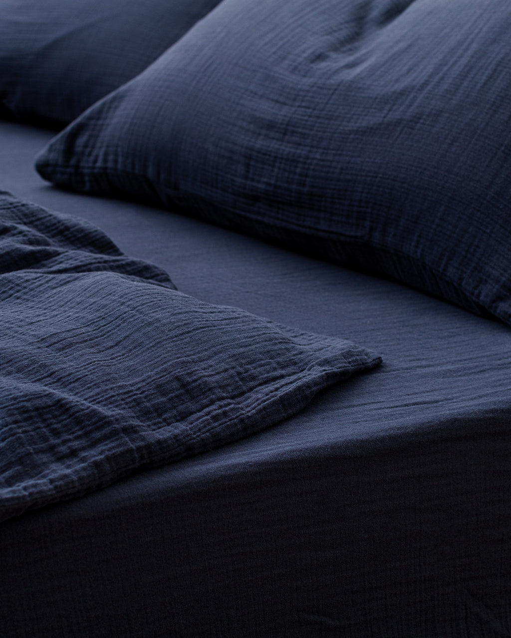 Marla Muslin King Size Duvet Cover Set - Fitted - Madame Coco JO