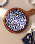 Rêve Bleu Pissenlit Service Plate 25 Cm - Madame Coco JO