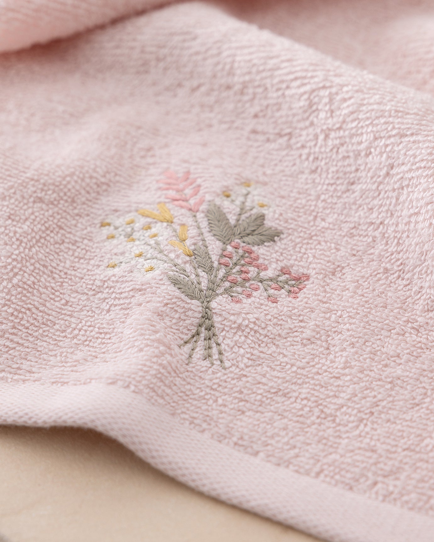 Arsor Embroidered Set Of 2 Hand Towels - Madame Coco JO