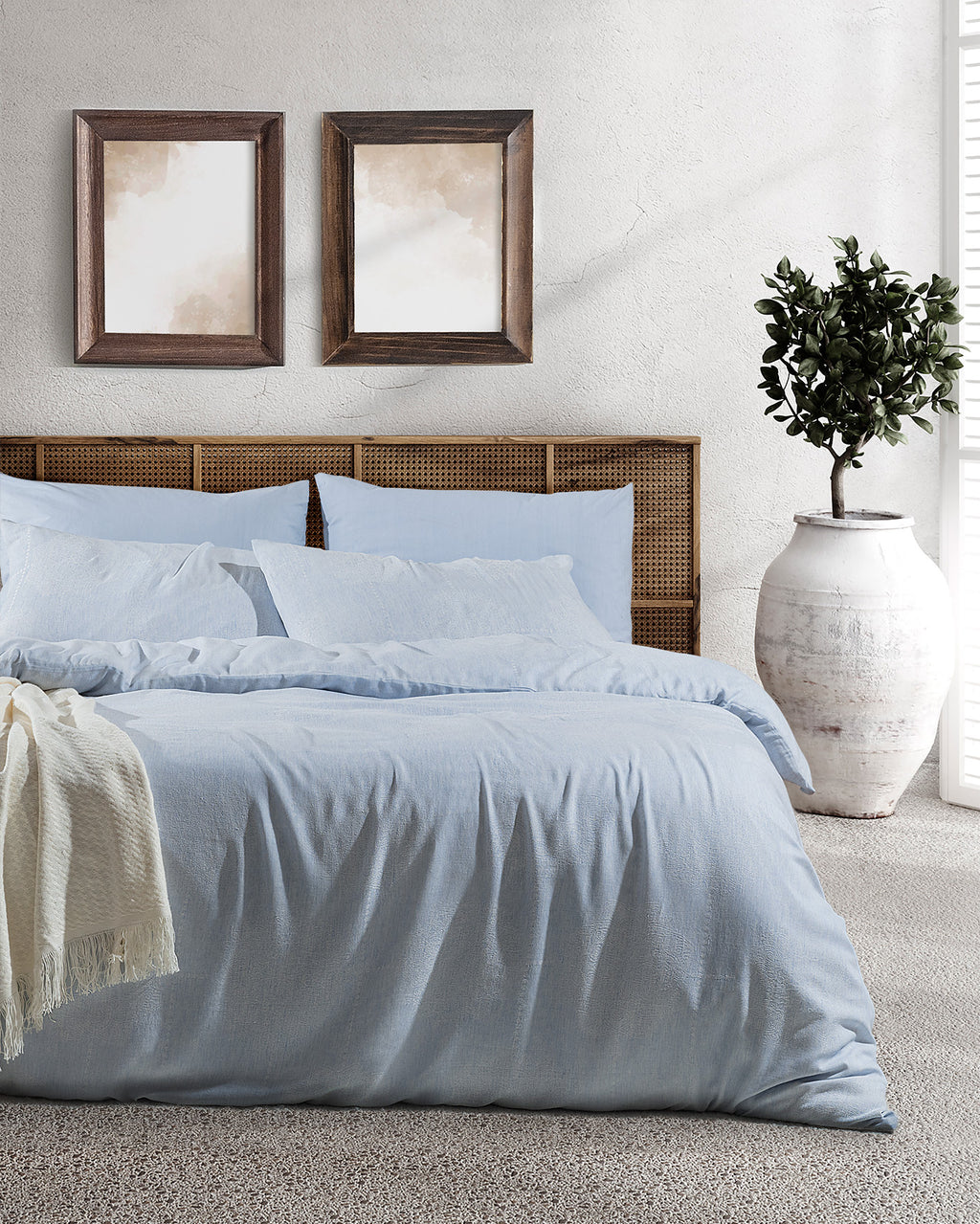 Carmeline Double Size Jacquard Duvet Cover Set - Madame Coco JO