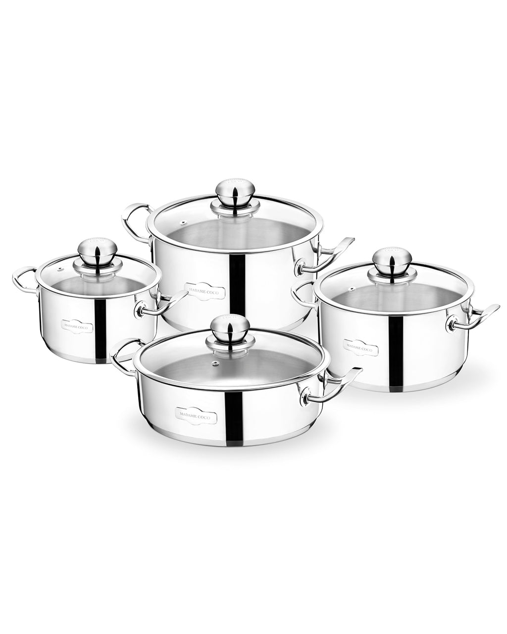 Orva 8 Pieces Cookware Set - Madame Coco JO