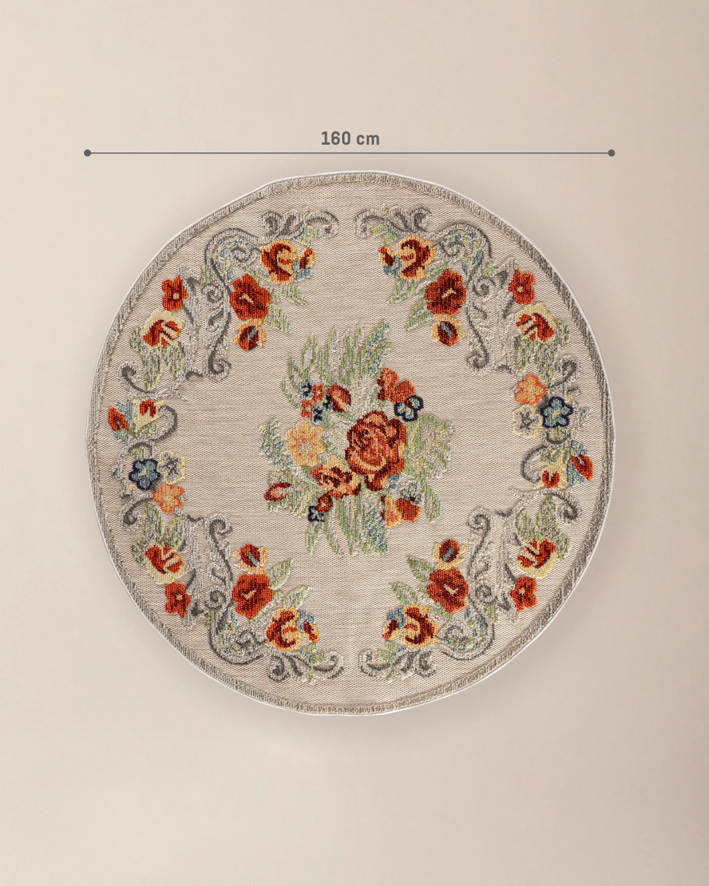 Loubressac Round Carpet - Madame Coco JO